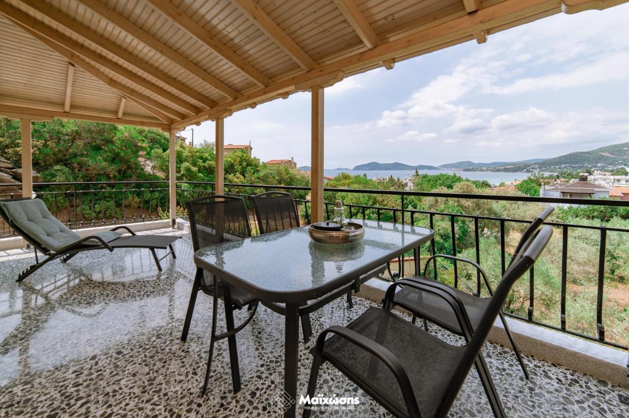 Helianthos Villa - Apartment No1 PalaiónTsiflíkion Exteriör bild